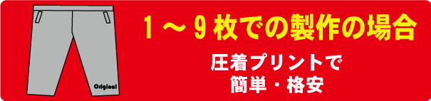 スウェットパンツ作成　1枚